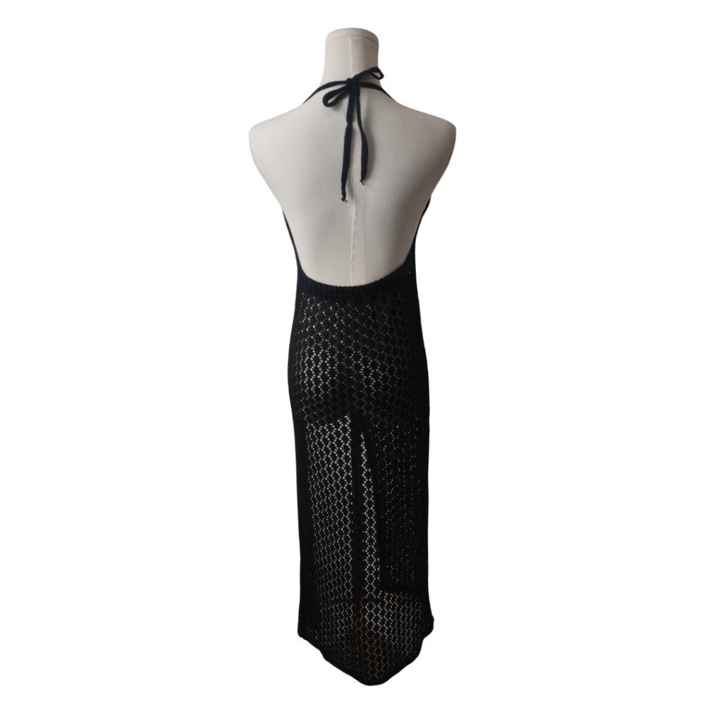 Slit Front Crochet Swim Cover - Picture 3 of 7